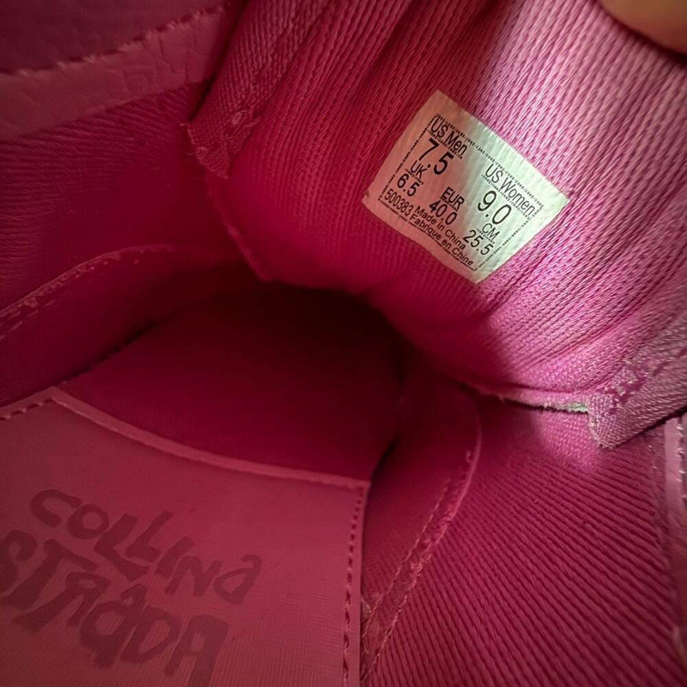 Vans Shiny Pink Collina Strada x Vans Collaboration sz 9 - Picture 16 of 16